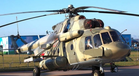 Министерство обороны РФ досрочно получило новую партию военно-транспортных вертолетов Ми-8МТВ-5