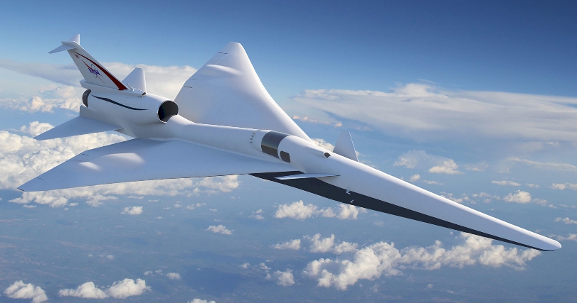 НАСА планирует построить необычайно тихий сверхзвуковой самолёт