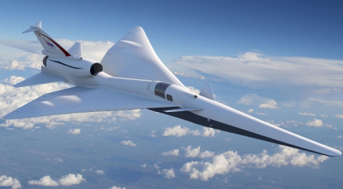 НАСА планирует построить необычайно тихий сверхзвуковой самолёт