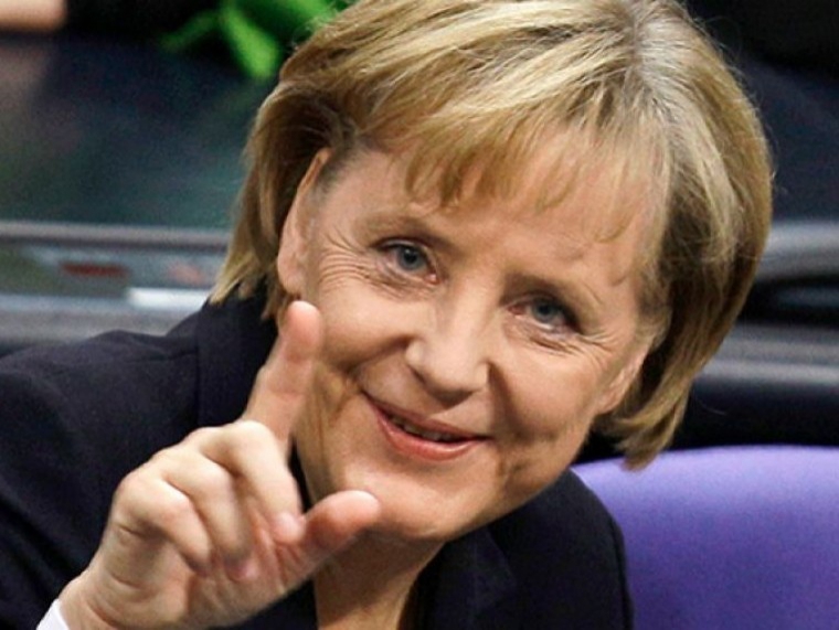 Партия Ангелы Меркель выходит в лидеры предвыборной кампании