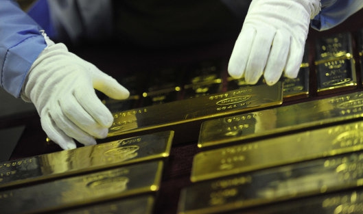 Запасы золота в резервах ЦБ России за сентябрь выросли на 2% или на 34,22 тонны