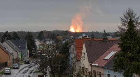 Транзит российского газа в Европу восстановлен после взрыва в Австрии