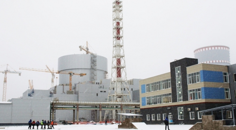 На Ленинградской АЭС-2 завершена сборка реактора энергоблока № 1