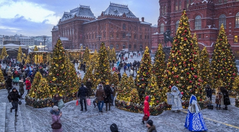 Собянин рассказал, сколько человек посетили Тверскую улицу Москвы в Новый год