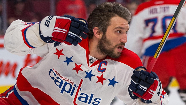 Овечкин вошел в восьмерку россиийских игроков НХЛ по передачам