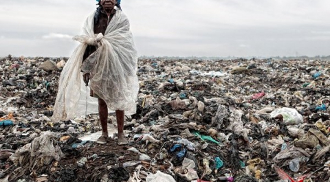 17 мозамбикцев погибли от обрушения свалки мусора