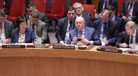 «От России все время чего-то требуют»: Небензя ответил Хейли на заявление по Сирии