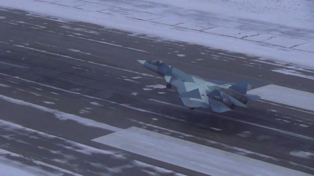 Источники назвали цели новейших Су-57 в Сирии