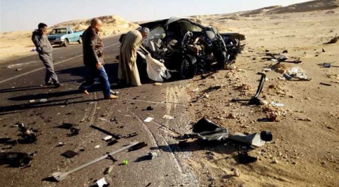В Египте 9 человек погибли в автокатастрофе