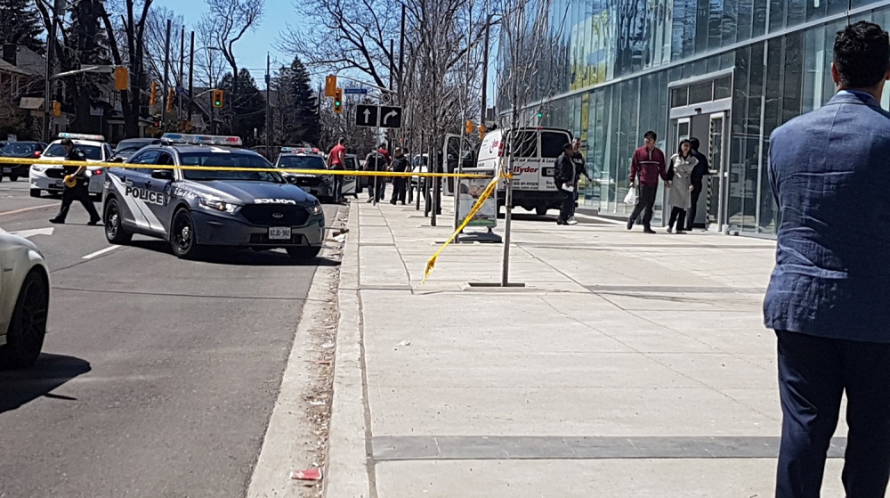 Последствия наезда на пешеходов в Торонто: 10 погибших