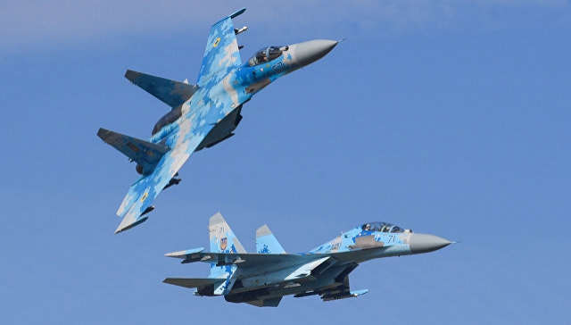На Украине подтвердили гибель пилота из США при крушении Су-27