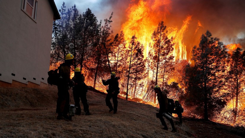 В США заявили о локализации смертоносного пожара в Калифорнии