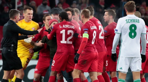 УЕФА завел дело в отношении «Спартака» по итогам матча с «Рапидом»