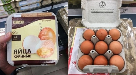 На птицефабрике объяснили появление «девятка» яиц в российских магазинах