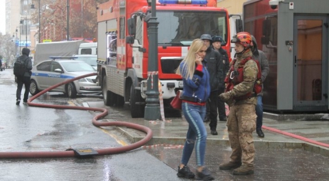 В СКР опровергли девятую жертву пожара в доме на Никитском
