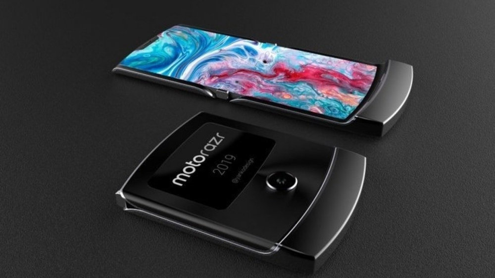 Motorola разрабатывает уникальный складной смартфон