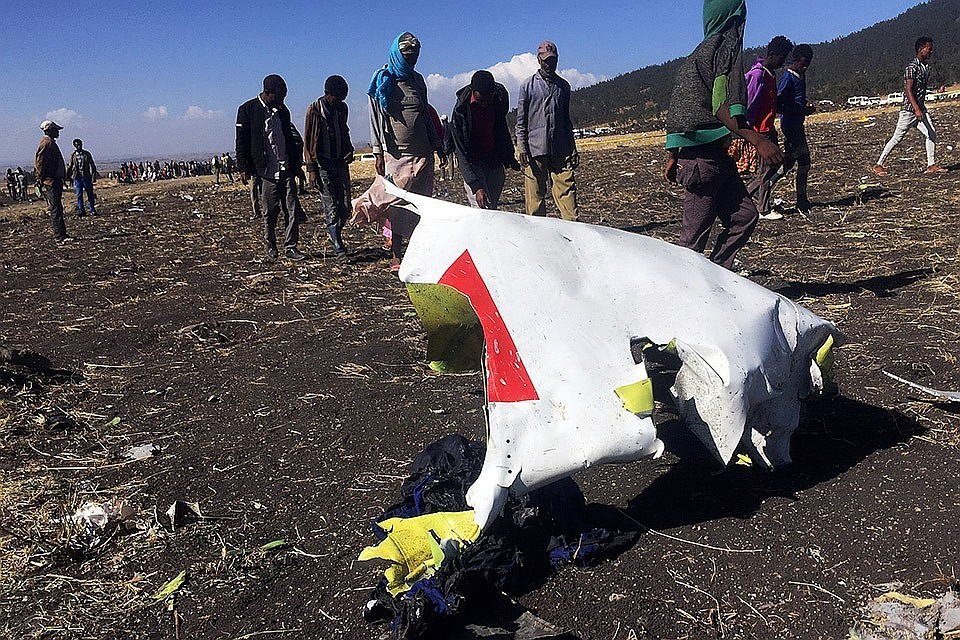 Данные самописцев упавшего в Эфиопии «Боинга» указывают на сходство с авиакатастрофой в Индонезии