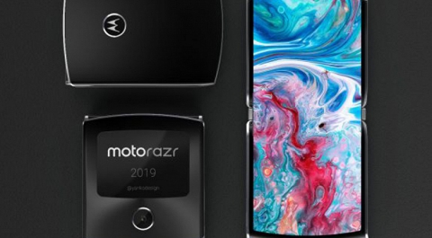 Раскладушка Motorola RAZR с гибким экраном получит уникальные функции