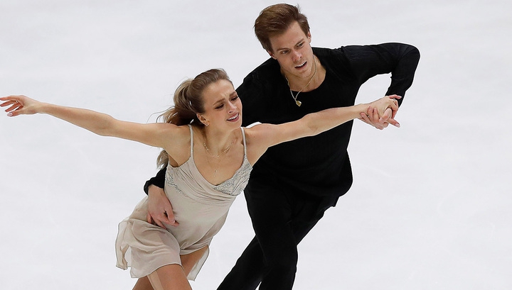 Танцоры Синицина и Кацалапов заняли второе место в произвольной программе