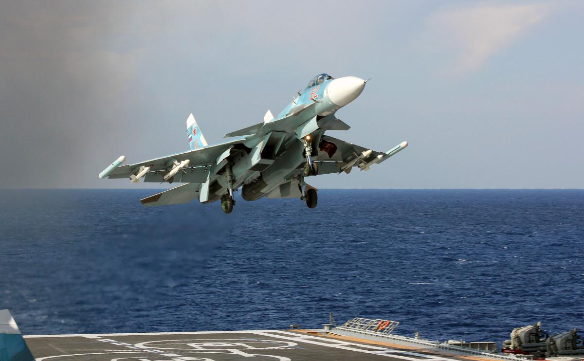 Российский истребитель сбил украинский дрон над Черным морем