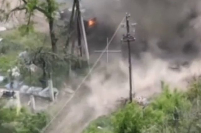 ВСУ нанесли ракетный удар по Токмаку в Запорожской области