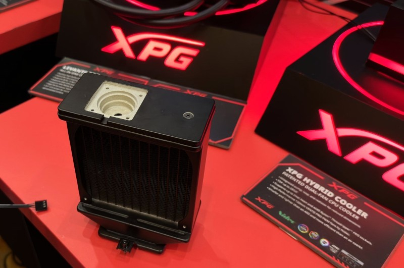 XPG показала компактный воздушно-жидкостный кулер для процессоров Intel и AMD с тепловыделением до 280 Вт