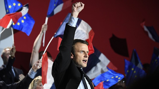 МВД Франции подвело итоги: Макрон победил с 66,1%