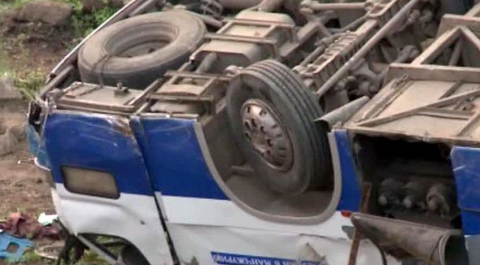 Скончался водитель разбившегося в Забайкалье автобуса