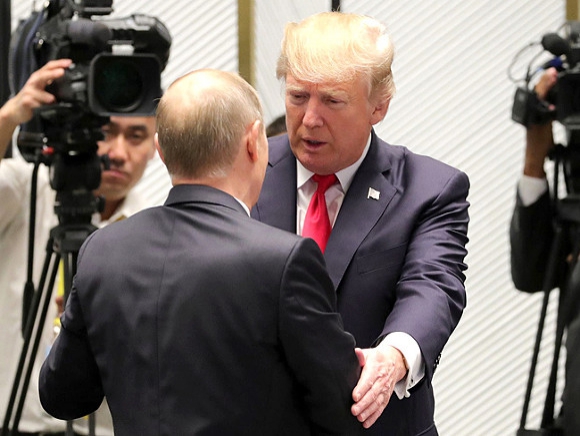 Трамп назвал Путина соперником