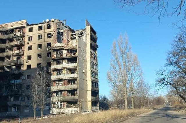 РИА Новости показали кадры поражения пункта наблюдения ВСУ в Авдеевке