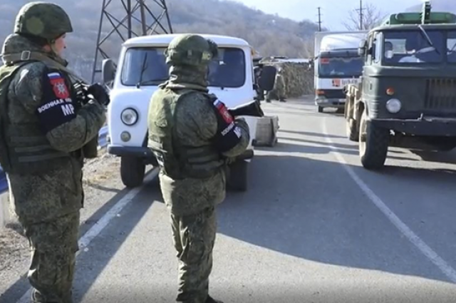Минобороны РФ сообщило о нарушении режима перемирия в Нагорном Карабахе