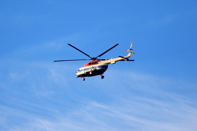 Военный вертолет Ми-8 разбился в Киргизии