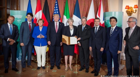 Лидеры G7 заявили о готовности ввести новые санкции против России